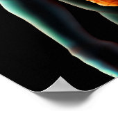 Menschlicher Körper und Verdauungssystem Poster (Ecke)