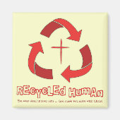 menschlicher Magnet gerecycelt (Vorne)