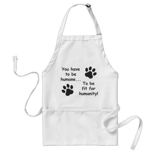 Menschlicher Mensch Schürze (Vorne)