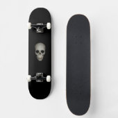 "menschlicher Schädel" Skateboard (Vorderseite)