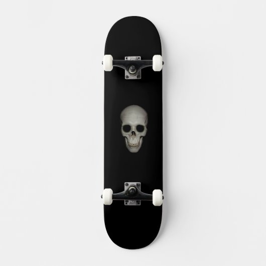 "menschlicher Schädel" Skateboard (Vorderseite)