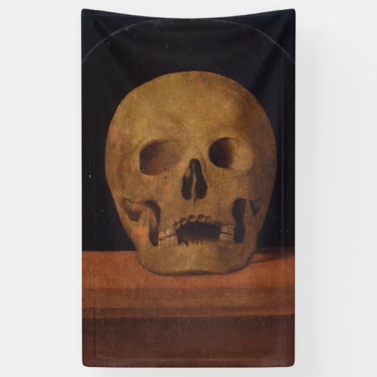 Menschlicher Schädel (von Mariotto Albertinelli) Banner (Vertikal)