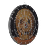 Menschlicher Schädel (von Mariotto Albertinelli) Dartscheibe (Vorderseite Links)