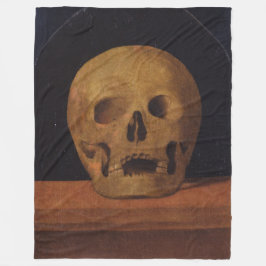 Menschlicher Schädel (von Mariotto Albertinelli) Fleecedecke