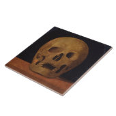 Menschlicher Schädel (von Mariotto Albertinelli) Fliese (Seite)