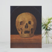 Menschlicher Schädel (von Mariotto Albertinelli) Karte (Stehend Vorderseite)