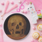 Menschlicher Schädel (von Mariotto Albertinelli) Pappteller (Party)