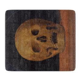 Menschlicher Schädel (von Mariotto Albertinelli) Schneidebrett