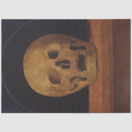 Menschlicher Schädel (von Mariotto Albertinelli) Seidenpapier