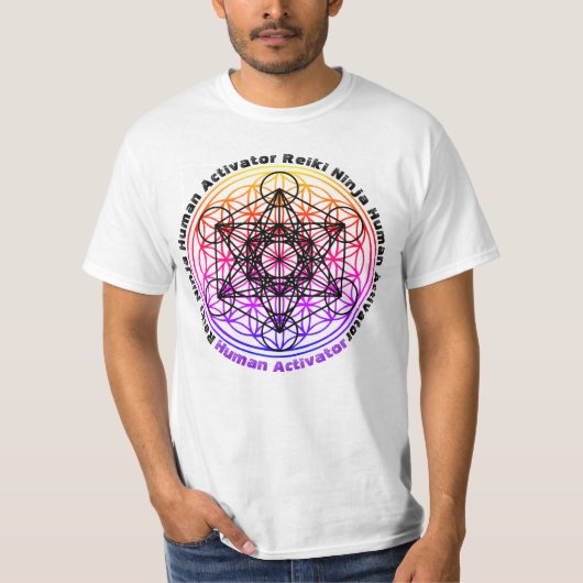 Menschliches Aktivator Reiki Ninja 2 Shirt (Vorderseite)