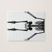 Menschliches Anatomie-Skelett Puzzle (Horizontal)
