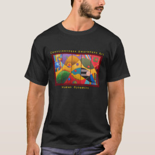 Menschliches Dynamik-T-Shirt T-Shirt