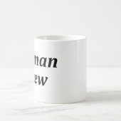 MENSCHLICHES EINTOPFGERICHT KAFFEETASSE (Mittel)