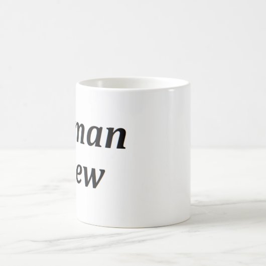 MENSCHLICHES EINTOPFGERICHT KAFFEETASSE (Mittel)