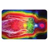 Menschliches energetisches Feld Magnet (Horizontal)