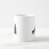 Menschliches Evolution_11 Verwandlungstasse (Mittel)