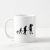 Menschliches Evolution_12 Kaffeetasse (Links)