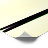 Menschliches Flammenwerk Poster (Ecke)