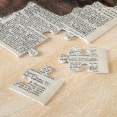 Menschliches Gehirn-Anatomie Puzzle (Seite)