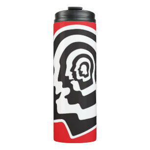 Menschliches Gehirn, Emotionen, Psychologie - abst Thermosbecher