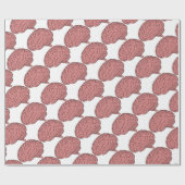 Menschliches Gehirn Geschenkpapier (Flach)