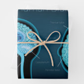 menschliches Gehirn Geschenkpapier Set (Beispiel)