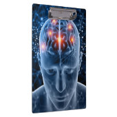 menschliches Gehirn Klemmbrett (Rechts)