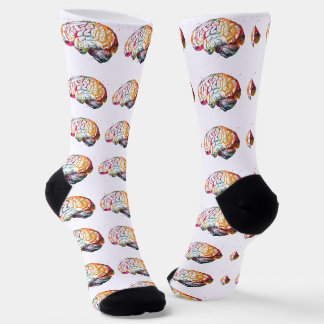 Menschliches Gehirn Socken
