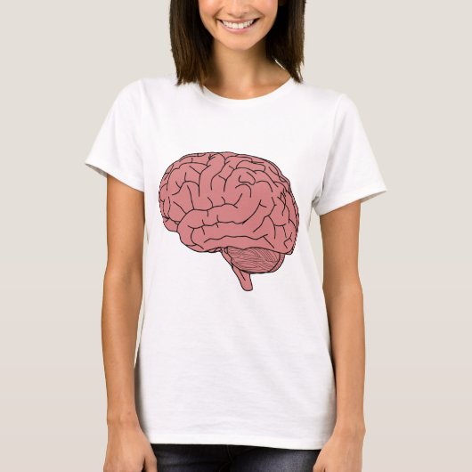 Menschliches Gehirn T-Shirt (Vorderseite)