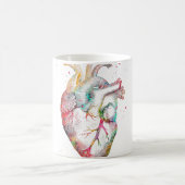 Menschliches Herz Kaffeetasse (Mittel)