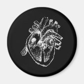 Menschliches Herz Magnet (Vorne)