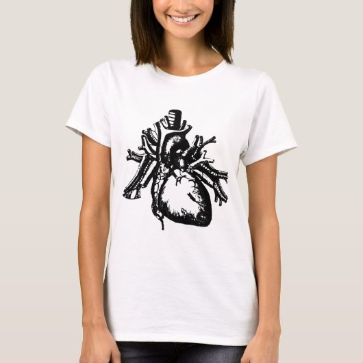 Menschliches Herz T-Shirt (Vorderseite)