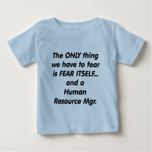 menschliches Hilfsquellenverwaltungsprogramm der Baby T-shirt