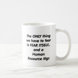 menschliches Hilfsquellenverwaltungsprogramm der Kaffeetasse