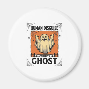 Menschliches Kostüm Gespenst Vintage Halloween Hum Magnet