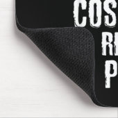 Menschliches Kostüm Ich bin eigentlich ein Mops Lu Mousepad (Ecke)