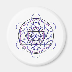Menschliches Merkaba Energie-Feld von unseren 7 Magnet