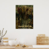 MENSCHLICHES NOCH LEBEN POSTER (Küche)