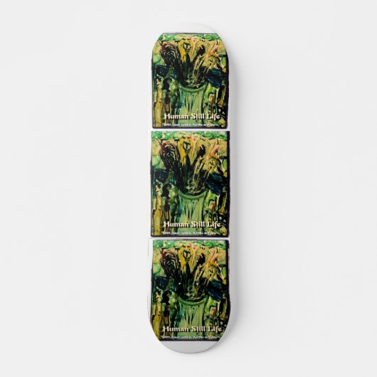 MENSCHLICHES NOCH LEBEN SKATEBOARD (Vorne)