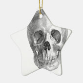 Menschliches Schädelanatomie-Skizzezeichnen Keramikornament (Links)