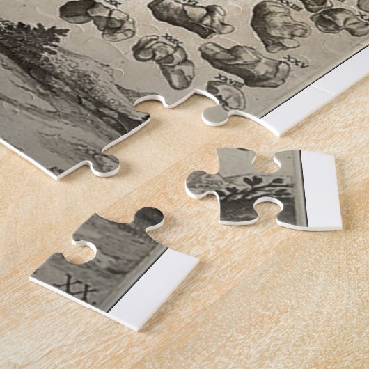 Menschliches Skelett Ca 1741 Puzzle (Seite)
