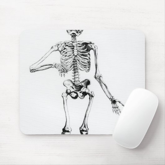 Menschliches Skelett Mousepad (Mit Mouse)