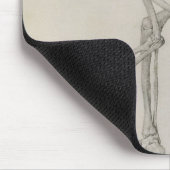 Menschliches Skelett: Seitliche Ansicht in Mousepad (Ecke)