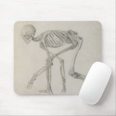 Menschliches Skelett: Seitliche Ansicht in Mousepad (Mit Mouse)