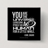 Menschliches Universum Button (Vorderseite)