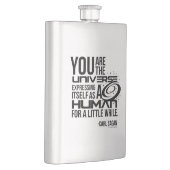 Menschliches Universum Flachmann (Rechts)