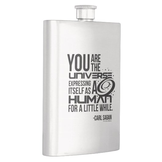 Menschliches Universum Flachmann (Rechts)