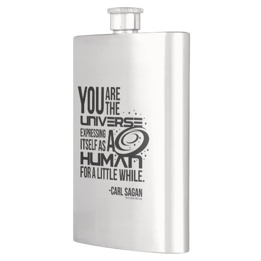 Menschliches Universum Flachmann (Links)