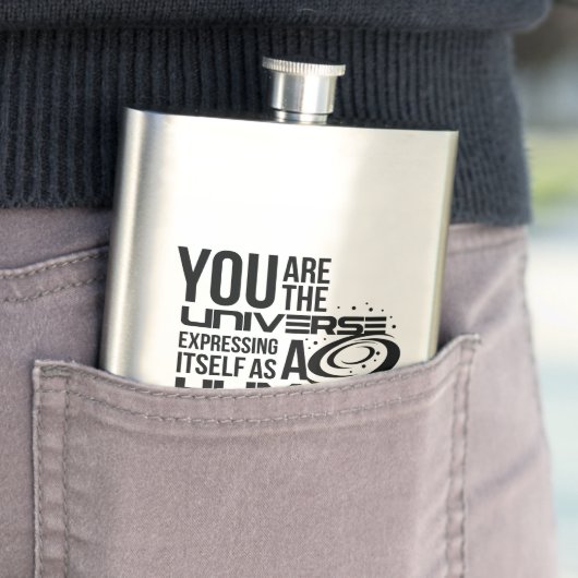 Menschliches Universum Flachmann (Beispiel)