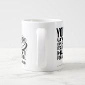 Menschliches Universum Jumbo-Tasse (Rückseite)